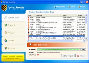 PC Scan Malware Screenshot