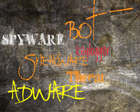 malware spyware bot sneakware keylogger trojan worm infection virus