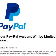 PayPal FAKE=Scam