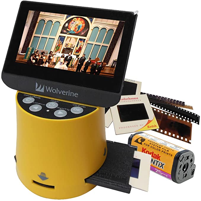 Film and slide to digital converter